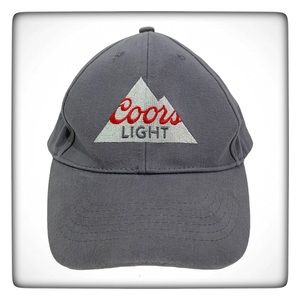 Coors Light Gray SnapBack Hat